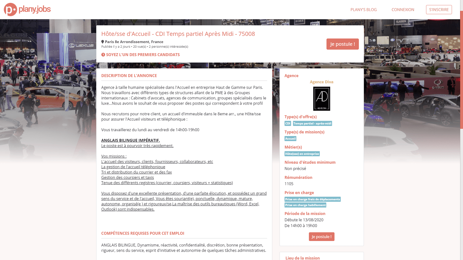 Site d'emploi « plany.jobs »