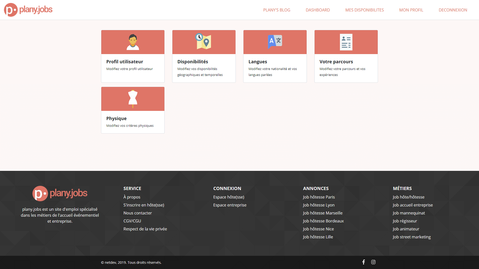 Site d'emploi « plany.jobs »